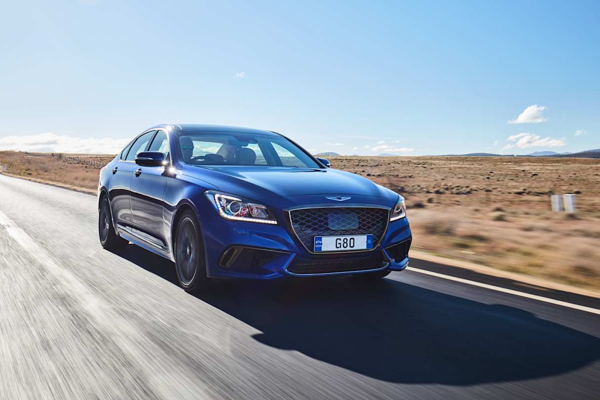 The G80 feels like the the brand has done the very best they can with what they've got.